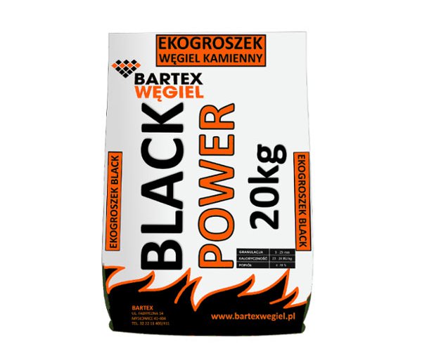 BARTEX WĘGIEL Ekogroszek Polski BLACK POWER